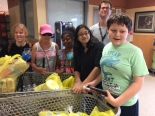 2018 BELL Academy students and instructors picking up groceries at ShopRite